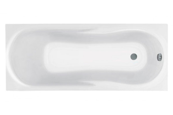 Акриловая ванна Roca Uno 170х75 прямоугольная, объем 220 л.