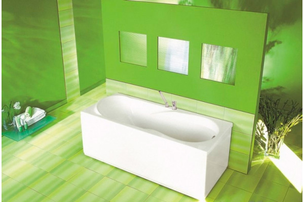 Акриловая ванна Roca Uno 170х75 прямоугольная, объем 220 л.
