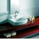 Раковина Roca Hall 327881000 (55 см) цвет белый, прямоугольная, с переливом