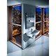 Раковина Roca Hall 327881000 (55 см) цвет белый, прямоугольная, с переливом