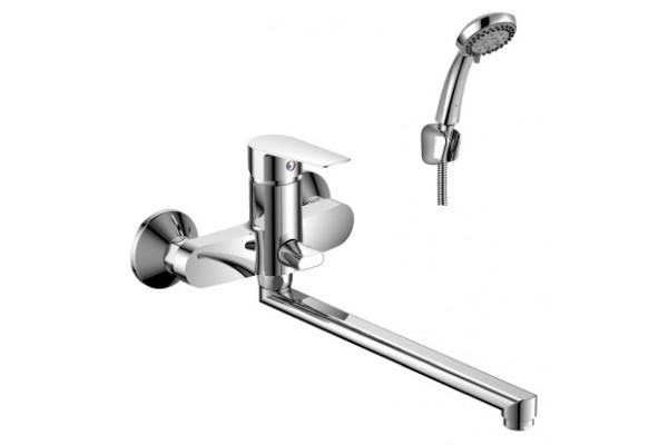 Смеситель Rossinka S S35-33 универсальный однорычажный, хром