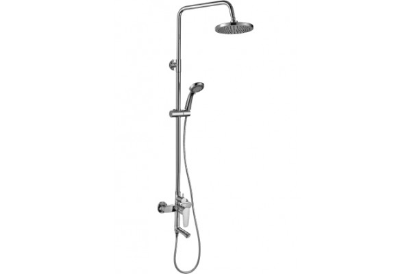 Душевая стойка Rossinka S S35-46 хром, штанга 172 см, шланг 150 см
