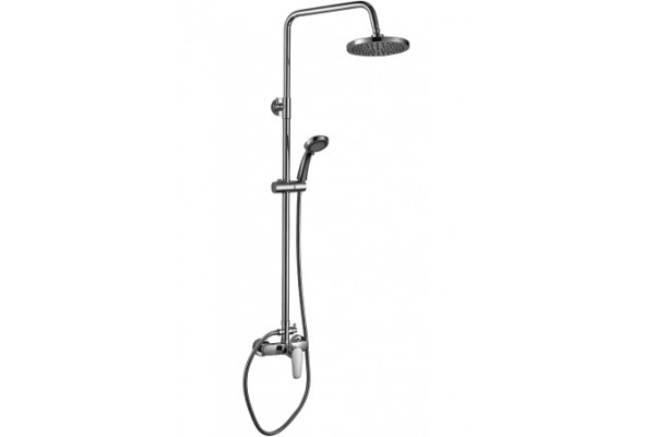 Душевая стойка Rossinka S S35-45 хром, штанга 170 см, шланг 150 см