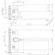 Смеситель Rossinka RS34 RS34-32 универсальный однорычажный, хром