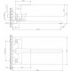 Смеситель Rossinka RS35 RS35-32PC универсальный однорычажный, хром