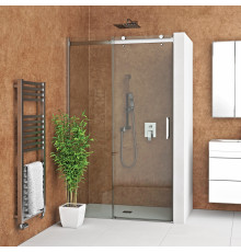 Душевая дверь Roth AMBIENT 120х200 профиль хром, стекло прозрачное, раздвижная