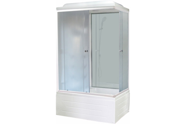Душевая кабина Royal Bath RB 8100BP6-WC-L прямоугольная, поддон глубокий