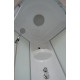 Душевая кабина Royal Bath RB 100HK6-WC четверть круга, поддон низкий, стекло рифленое