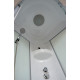 Душевая кабина Royal Bath RB 100HK6-WT четверть круга, поддон низкий, стекло прозрачное