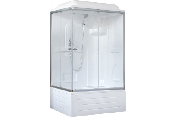 Душевая кабина Royal Bath RB 8120BP1-T R прямоугольная, поддон глубокий