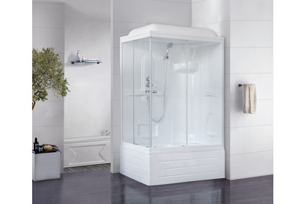 Душевая кабина Royal Bath RB 8120BP1-T R прямоугольная, поддон глубокий