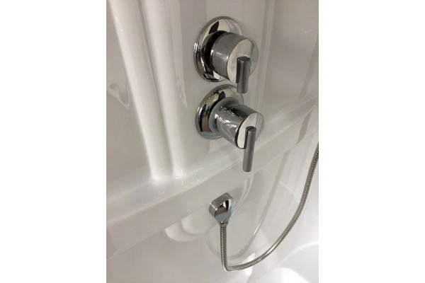 Душевая кабина Royal Bath RB 8120BP1-T R прямоугольная, поддон глубокий