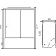 Душевая кабина Royal Bath RB 8120BP1-T R прямоугольная, поддон глубокий