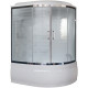Душевой бокс Royal Bath RB 150ALP-C-СН L прямоугольный-асимметричный, с гидромассажем