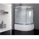 Душевой бокс Royal Bath RB 150ALP-C-СН L прямоугольный-асимметричный, с гидромассажем