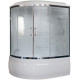 Душевой бокс Royal Bath RB 150ALP-C-СН R прямоугольный-асимметричный, с гидромассажем