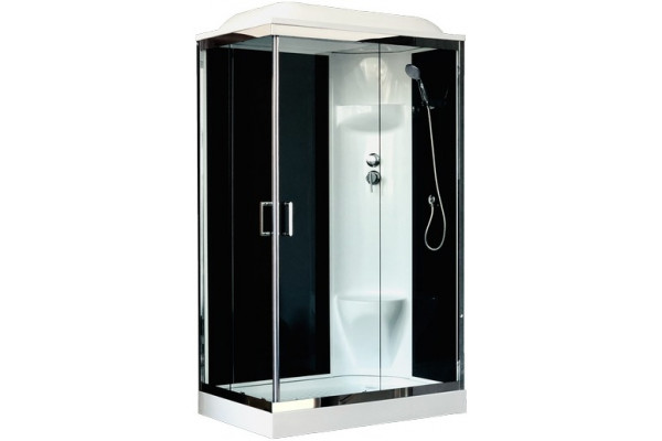 Душевая кабина Royal Bath RB 8120НР6-ВТ-СН R прямоугольная, поддон низкий