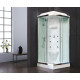 Душевая кабина Royal Bath RB 80НР7-WT-СН квадратная, поддон низкий