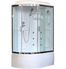 Душевая кабина Royal Bath RB 8120ВК2-Т-CH R прямоугольная-асимметричная, поддон глубокий