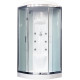 Душевая кабина Royal Bath RB 90HK7-WT-CH четверть круга, поддон низкий
