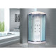 Душевая кабина Royal Bath RB 90HK7-WT-CH четверть круга, поддон низкий