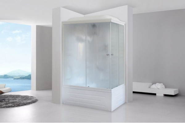 Душевая кабина Royal Bath BP RB8100BP1-M-L прямоугольная, поддон глубокий