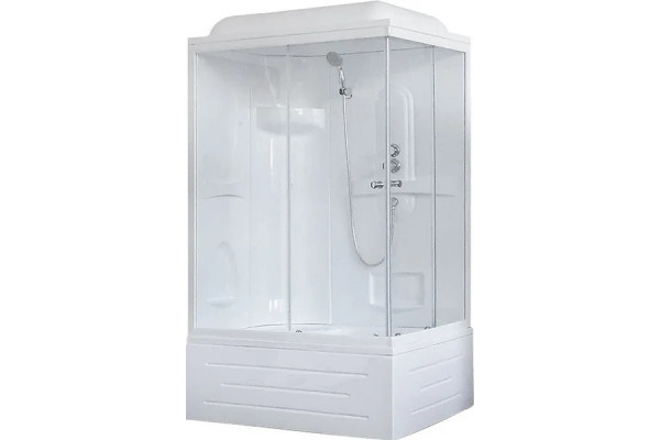 Душевая кабина Royal Bath BP RB8100BP1-T-L прямоугольная, поддон глубокий