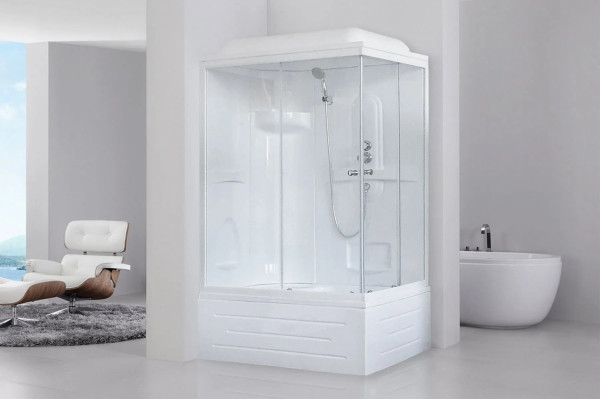 Душевая кабина Royal Bath BP RB8100BP1-T-L прямоугольная, поддон глубокий