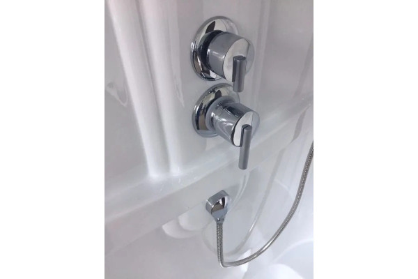 Душевая кабина Royal Bath BP RB8100BP1-T-L прямоугольная, поддон глубокий