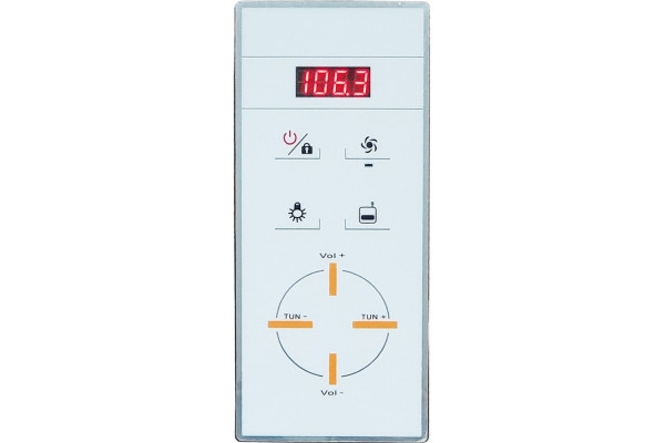Душевая кабина Royal Bath RB8120BK1-T-CH-L+EL поддон глубокий, стекло прозрачное