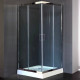 Душевой уголок Royal Bath HPD RB80 HPD-T-CH 80x80 квадратный, двери раздвижные