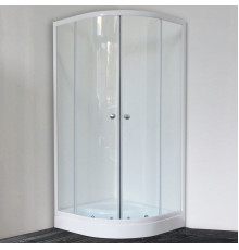 Душевой уголок Royal Bath HKD RB 90 HKD-T 90x90 четверть круга, двери раздвижные