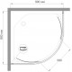 Душевой уголок Royal Bath HKD RB 90 HKD-T 90x90 четверть круга, двери раздвижные