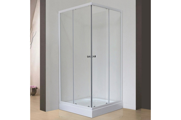 Душевой уголок Royal Bath HPD RB 80 HPD-T 80x80 квадратный, двери раздвижные