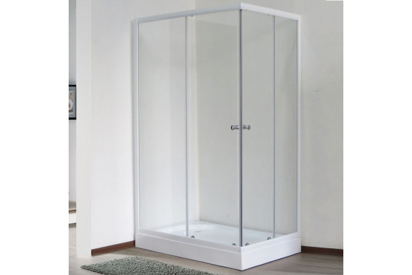 Душевой уголок Royal Bath HPD RB 8100 HPD-T 100x80 прямоугольный, двери раздвижные