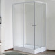 Душевой уголок Royal Bath HPD RB 8100 HPD-T 100x80 прямоугольный, двери раздвижные
