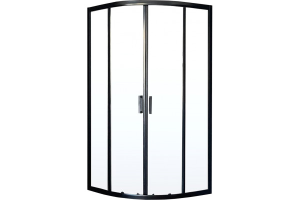 Душевой уголок Royal Bath HKD RB100HKD-T-BL 100x100 четверть круга, двери раздвижные