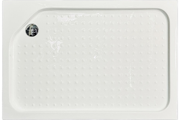 Душевой уголок Royal Bath HP RB8120HP-C-BL-L 120x80 с поддоном, прямоугольный, двери раздвижные