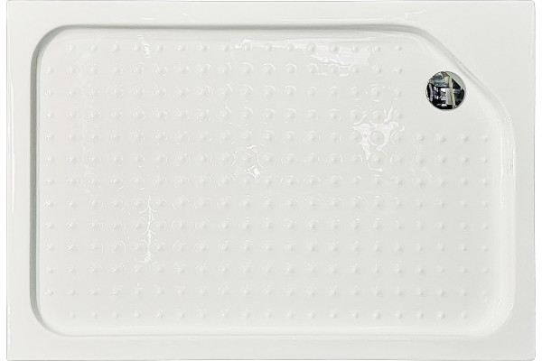 Душевой уголок Royal Bath HP RB8120HP-C-BL-R 120x80 с поддоном, прямоугольный, двери раздвижные