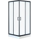 Душевой уголок Royal Bath HP RB90HP-C-BL 90x90 с поддоном, квадратный, двери раздвижные