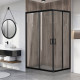 Душевой уголок Royal Bath HPD RB8120HPD-T-BL 120x80 прямоугольный, двери раздвижные