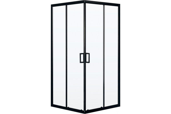 Душевой уголок Royal Bath HPD RB8090HPD-T-BL 90x80 прямоугольный, двери раздвижные