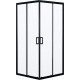 Душевой уголок Royal Bath HPD RB8090HPD-T-BL 90x80 прямоугольный, двери раздвижные