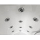 Душевой бокс Royal Bath RB 150ALP-С R прямоугольный-асимметричный, с гидромассажем, стекло рифленое