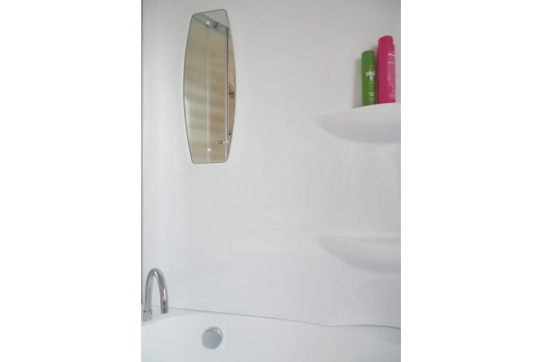 Душевой бокс Royal Bath RB 150ALP-С R прямоугольный-асимметричный, с гидромассажем, стекло рифленое