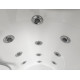 Душевой бокс Royal Bath RB 150ALP-С L прямоугольный-асимметричный, с гидромассажем, стекло рифленое