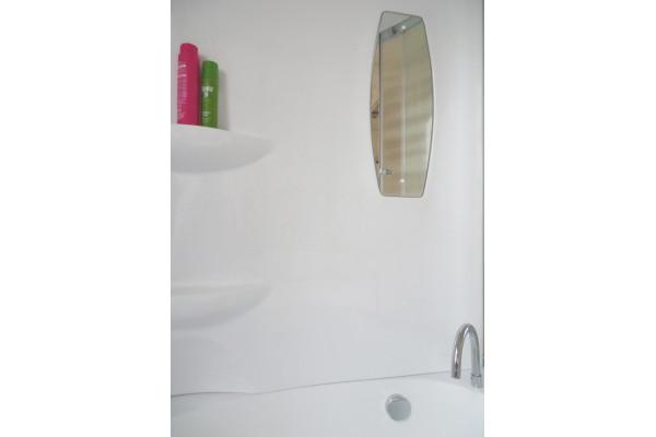 Душевой бокс Royal Bath RB 150ALP-С L прямоугольный-асимметричный, с гидромассажем, стекло рифленое