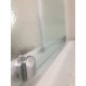 Душевой уголок Royal Bath RB 8120HP-C-R прямоугольный, двери раздвижные, стекло рифленое