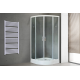 Душевой уголок Royal Bath RB 100HK-T четверть круга, двери раздвижные, стекло прозрачное