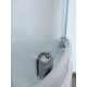 Душевой уголок Royal Bath RB 100HK-C четверть круга, двери раздвижные, стекло рифленое
